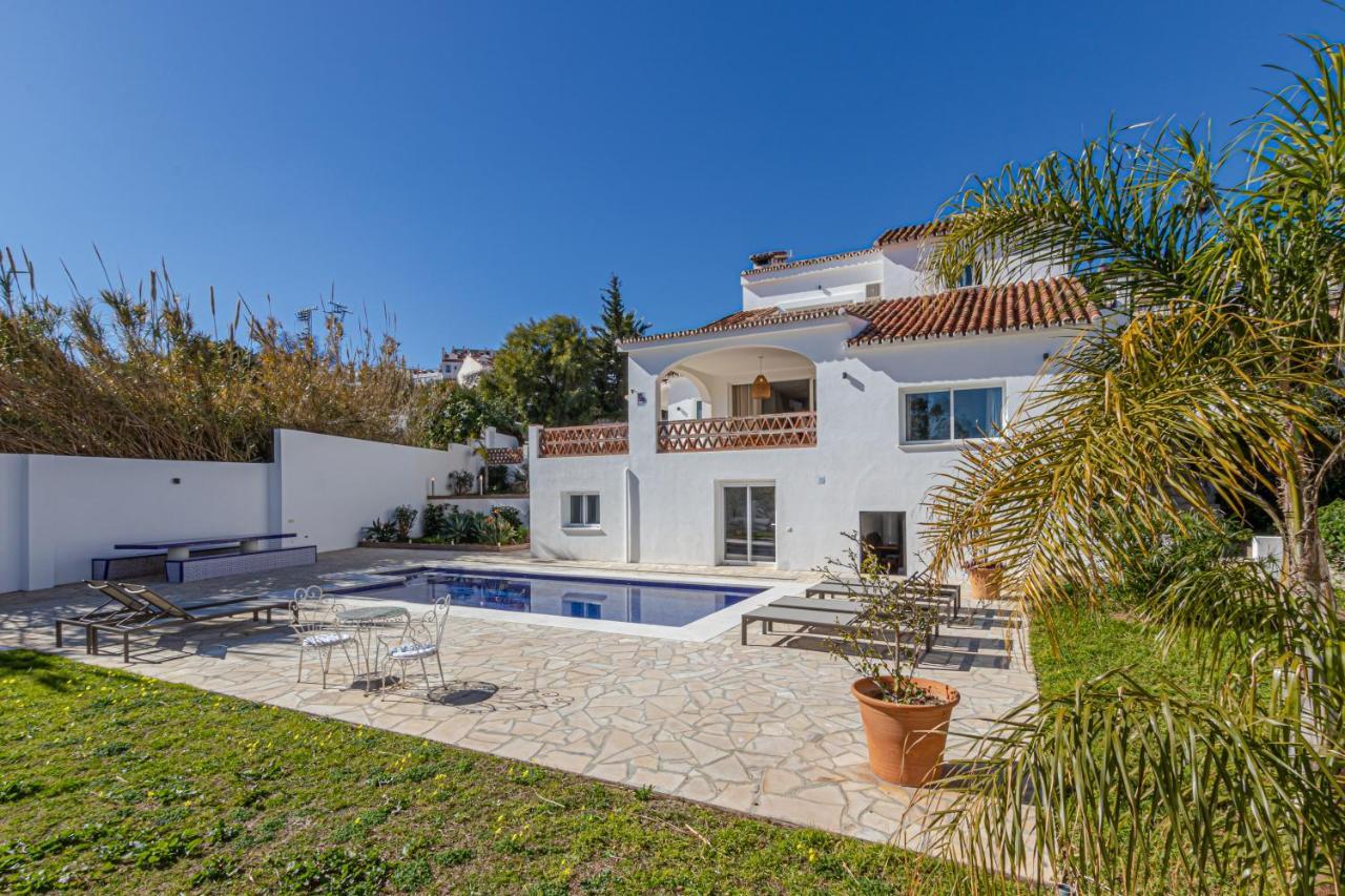Luxury Villa Andalucia Seaview Private Pool Close To Centre Benalmádena Exterior photo