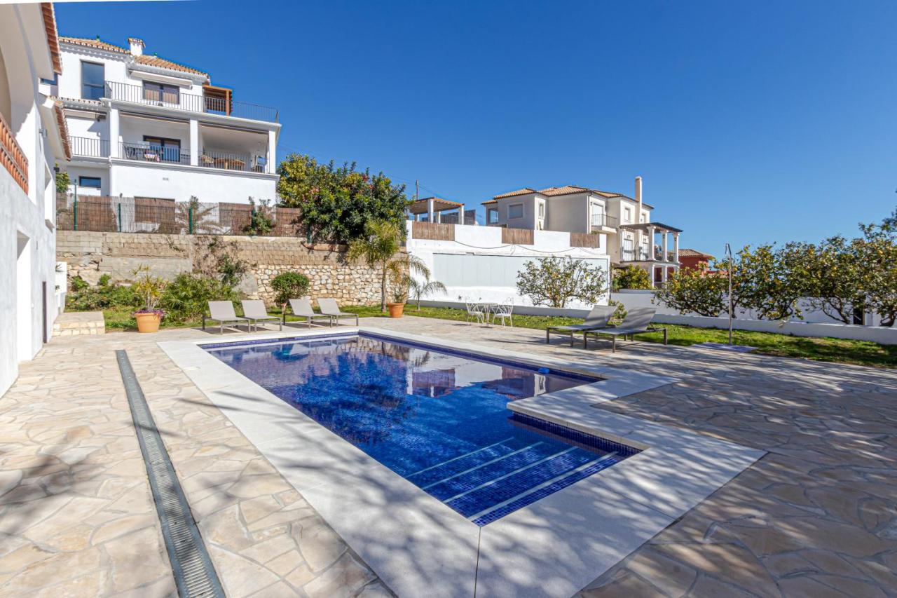 Luxury Villa Andalucia Seaview Private Pool Close To Centre Benalmádena Exterior photo